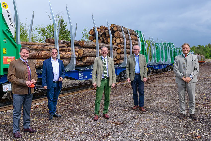 New fully digital timber stockyard opened in Amstetten